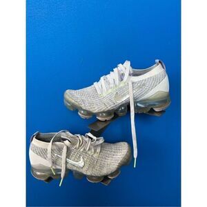 Nike Air Vapormax Flyknit 3 Barely Volt White Shoes AJ6910-102 Women’s Size 6.5